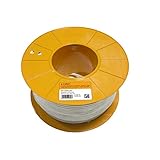  Cable Coaxial CU/CU Clase A+ Interior PVC Blanco (100m)