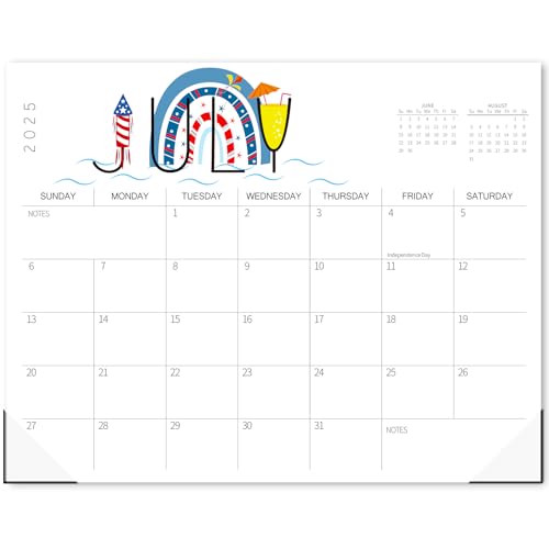 GuassLee Monthly Desk Calendar 2025-2026 -11