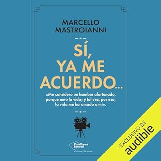 Sí, ya me acuerdo… Audiolibro Por Marcello Mastroianni arte de portada