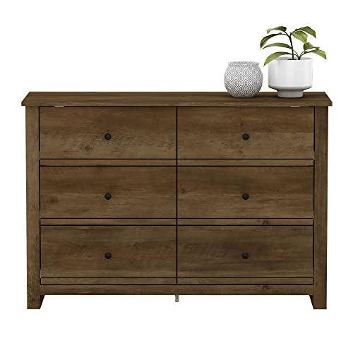 Galano Genoa 6 Drawer Dresser - Dressers - Dressers & Chest Of Drawers - Dresser For Bedroom - Dresser Organizer - Tall Dresser - Wood Dresser - Knotty Oak #TOP10