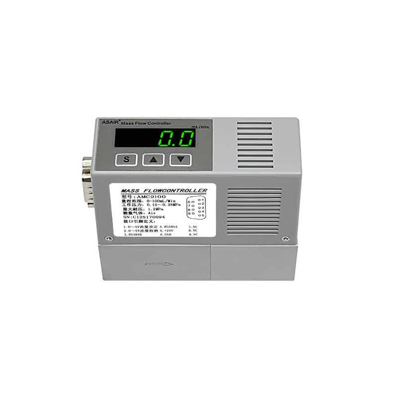 AMC2100 Digital MFC Gas Mass Flow Controller MEMS Oxygen Air Nitrogen Gas Flow Meter Micro Gas Air Flow Meter