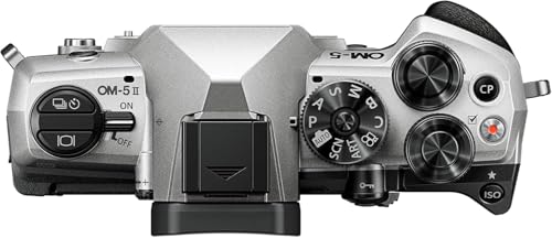Image of OM SYSTEM OM-5 Mark II Micro Four Thirds Camera, 20 MP Live Mos Sensor, 5-Axis Image Stabilization, IP53 Weather-Sealed, 50 MP High Resolution Pulse Shooting, Silver
