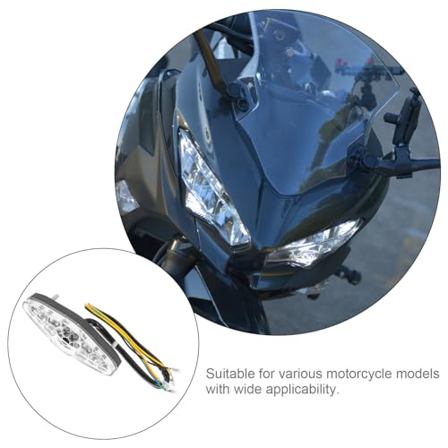 CLISPEED Luz Traseira LED Lâmpada De Freio Da Motocicleta Lâmpada Traseira Luz De Freio Da Luz Trase