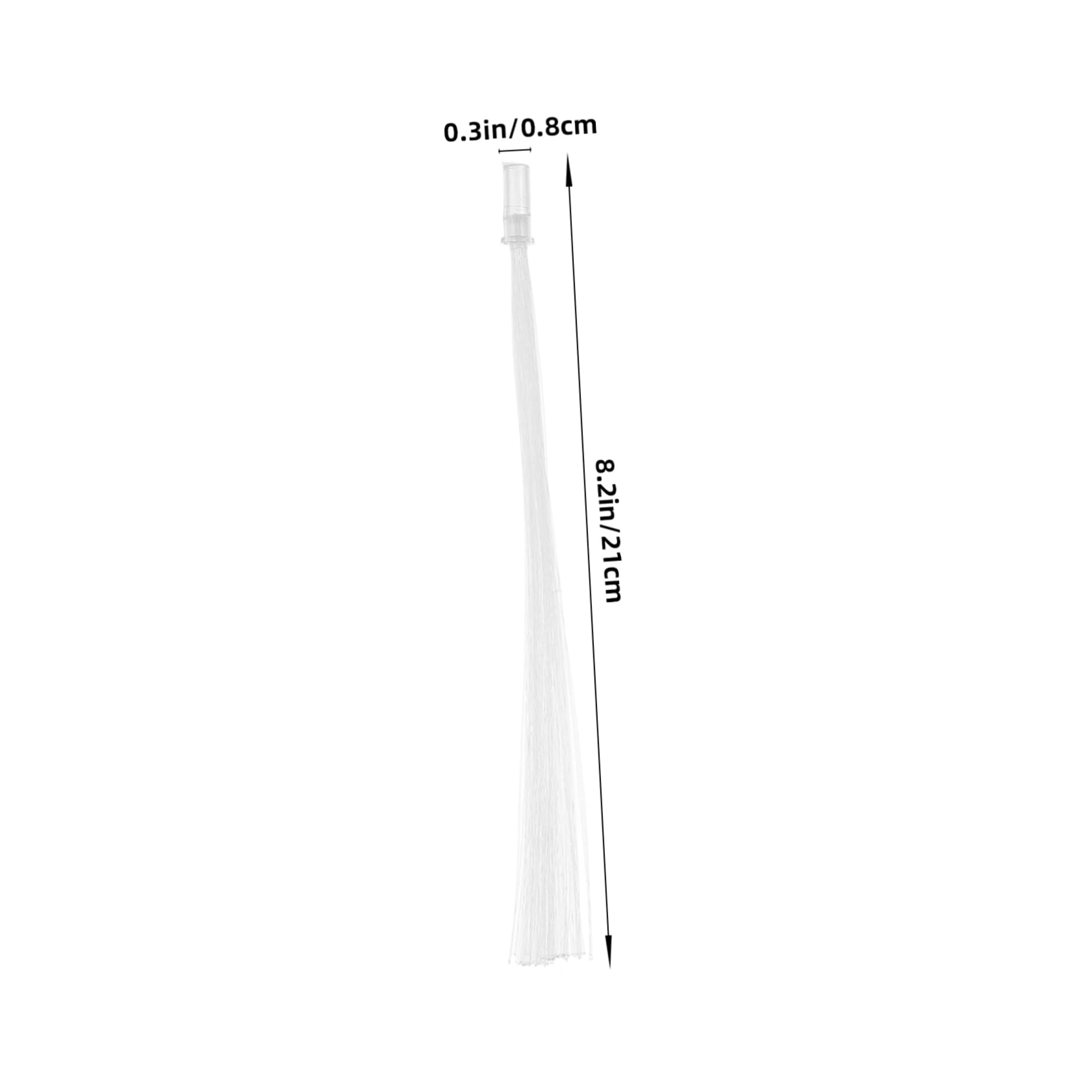 OUNONA Led Fiber Lights 50pcs Fiber Optic Sticks Multi Christmas Lights Easy Install Home Decor Party Ornaments