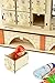 Clever Creations Wooden Christmas Advent Calendar, Countdown to Christmas, LED Holiday Decoration, Battery Operated, Snowman Village