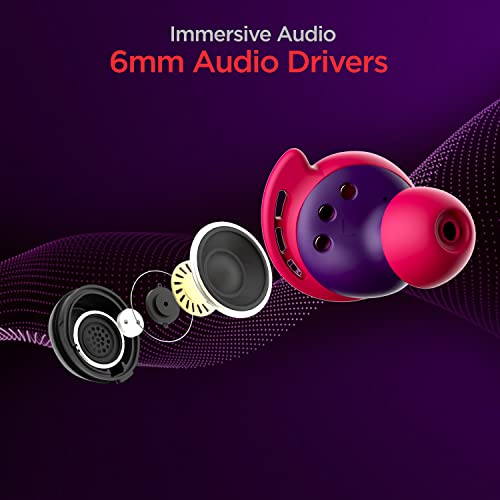 Image of Boat Airdopes 441 Bluetooth Truly Wireless in Ear Earbuds with Mic with Up to 35H Total Playback Iwp Technology Immersive Audioipx7 Water Resistance Super Touch Controls Secure Sports Fit