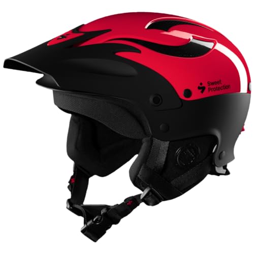 Sweet Protection Rocker Helmet, Gloss Poppy Red, M/L