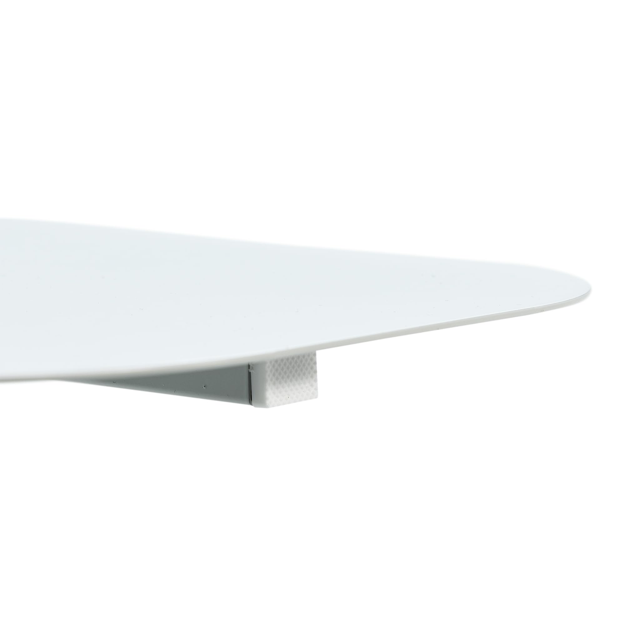 Spinder Design Noora - Tavolino laterale, colore: bianco, bianco scandinavo, altezza 50 cm