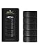 MISHOWNET Tyre Tire Coffee Tea Mug Stainless Steel Interior Durable Cup Personalized Attractive Mug Gift for Car Lover 320ml 11oz Black MCCM01B