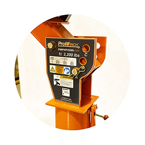 Prowinch Cabrestante Eléctrico 2000 lbs con Control Remoto miniatura 5