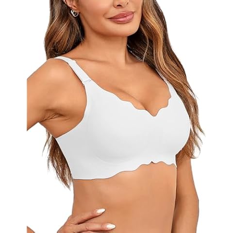 Crewhpo Seamless Wireless Push Up Bra Cover