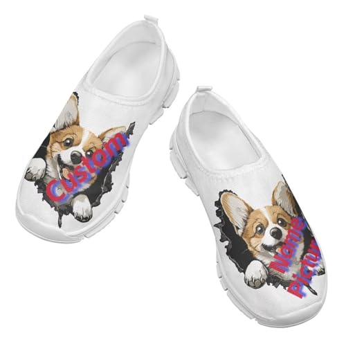Customized Girls Tennis Shoes with Faces Personalized Gifts for Boys Silp On Running Shoes3