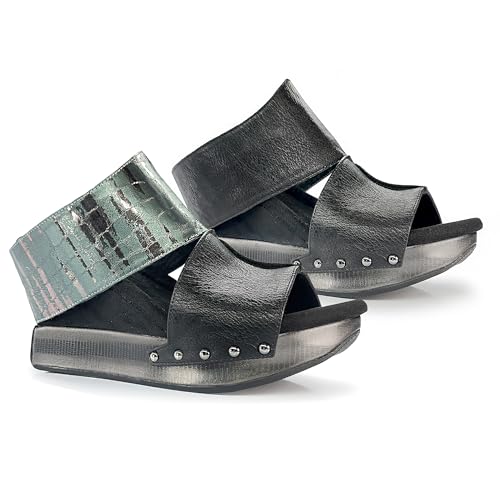 Modzori Virginia High Wedge Reversible Sandal