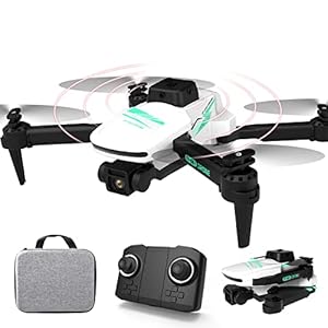 TizzyToy Drone with Camera 4K, Drones for adults, WiFi FPV RC Quadcopter with Gesture Control, 3D FlipFoldable Mini…