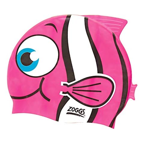 Zoggs Girls' Pink Goldfish Swimming Cap Cover