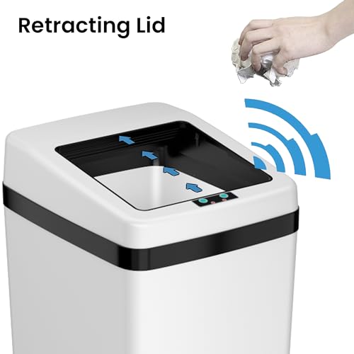 Canecas de basura automáticas iTouchless 14 y 2.5 gal miniatura 2