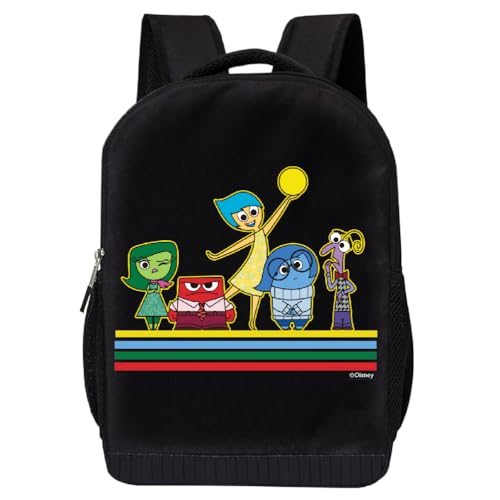 Fast Forward Disney Inside Out Backpack for School | Kids Shoulder Bag Travel Backpack School Backpack | Cute Kids Backpack for Boys, Girls, Toddlers Unisex, CCCF21AM