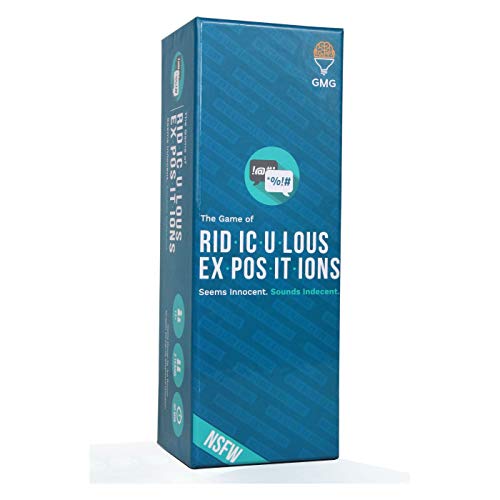 Gray Matters Games Ridiculous Expositions an Adult Card Game That is an Adult Party Game Best Played as an Adult Drinking Game or as a Game Night Game for Adults â€“ NSFW