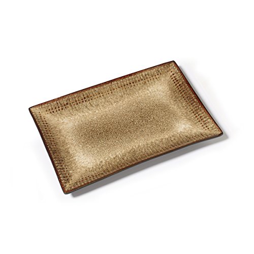 Pfaltzgraff Cambria Rectangle Platter, 14" X 9", Brown #TOP1
