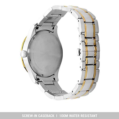 Victorinox Stainless Steel Analog Champagne Dial Men Watch-249092.1, Multi-Color Band - Image 4