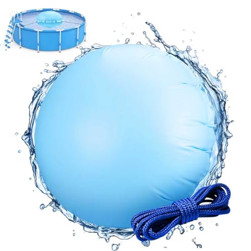 120 x 120cm Poolkissen Winter, Runde Winter Poolkissen...