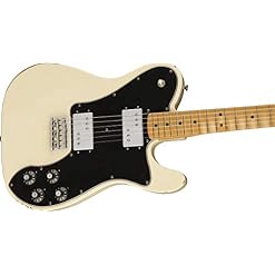 Fender Vintera Road Worn ’70s Telecaster Deluxe MN Olympic White – Guitare Électrique - Les Beatles, Paul McCartney, John Lennon, RIngo Starr, George Harrison Fender Vintera Road Worn '70s Telecaster Deluxe MN Olympic White - Guitare Électrique – Image 4