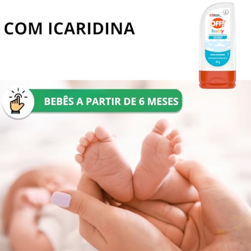 Repelente Gel Off Baby Contra Mosquito Dengue Bebe 3 Meses