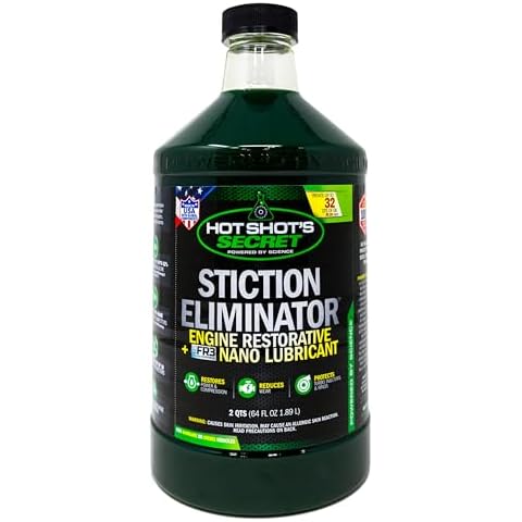 Hot Shot's Secret HSS64Z Original Stiction Eliminator 64 Fluid Ounce Bottle, Green Cover