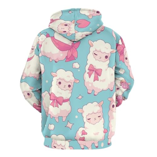 Sweat à capuche alpaga fini les coups de froid avec ce hoodie S - 4