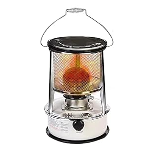 Draagbare oliekachels zonder elektriciteit, grote kerosinekachel, 4,6 l/6 l stralingsverwarmer met automatische blusser, voor campingtent verwarming Cooki