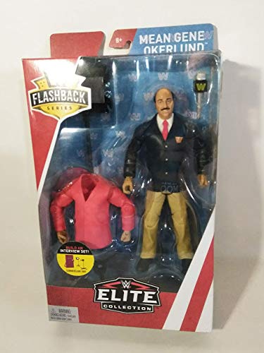 WWE Elite Collection SummerSlam Mean Gene Okerlund Action Figure