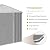 Zstar 12 x 10 FT Outdoor Storage Shed, Metal Waterproof Outside Sheds Kit with Updated Frame Structure & Lockable Double Door, Waterproof Garden Steel for Backyard, Garden, Patio, Grey