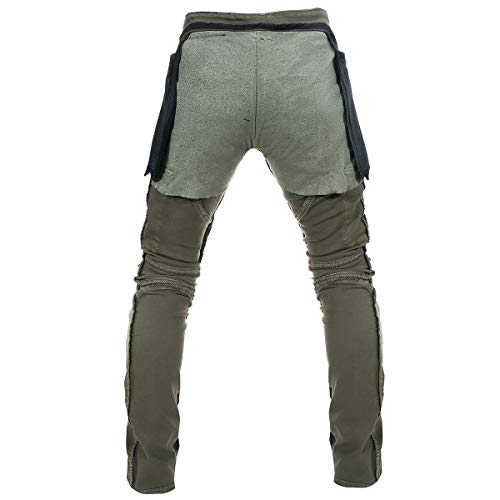 image for Takuey Men Motorcycle Riding Pants Motorbike Jeans Reinforce with Aram