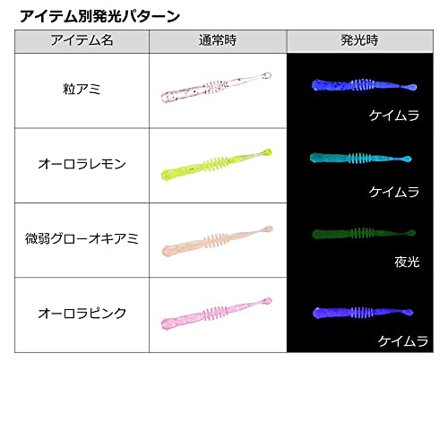 ダイワ(DAIWA) メバル/アジ ワーム アジハンターワーム シラス2.0 ちりめんじゃこ 4枚目