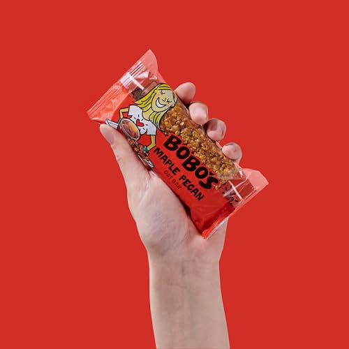 Bobo's Oatmeal Bars, Maple Pecan, Gluten Free Vegan Whole Grain Oat Bars, Pack of 12 - Thumbnail 4