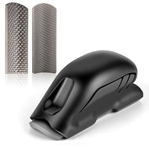 Farrier Hoof Rasp File Arc Shape Ergonomic Handle Hoof Trimming Tool with Coarse and Fine Teeth for Repairing Pony, Goat, Horse, Pig, and Other Animal Hooves