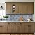MSI Renzo Denim 5 Inch x 5 Inch Glossy Ceramic Square Wall Tile for Bathroom, Kitchen Backsplash, Accent Wall Tile, and Shower Wall Tile