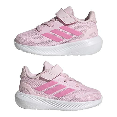 Image of adidas Baby Marvel Run Falcon 5 Elastic Lace & Strap Shoe
