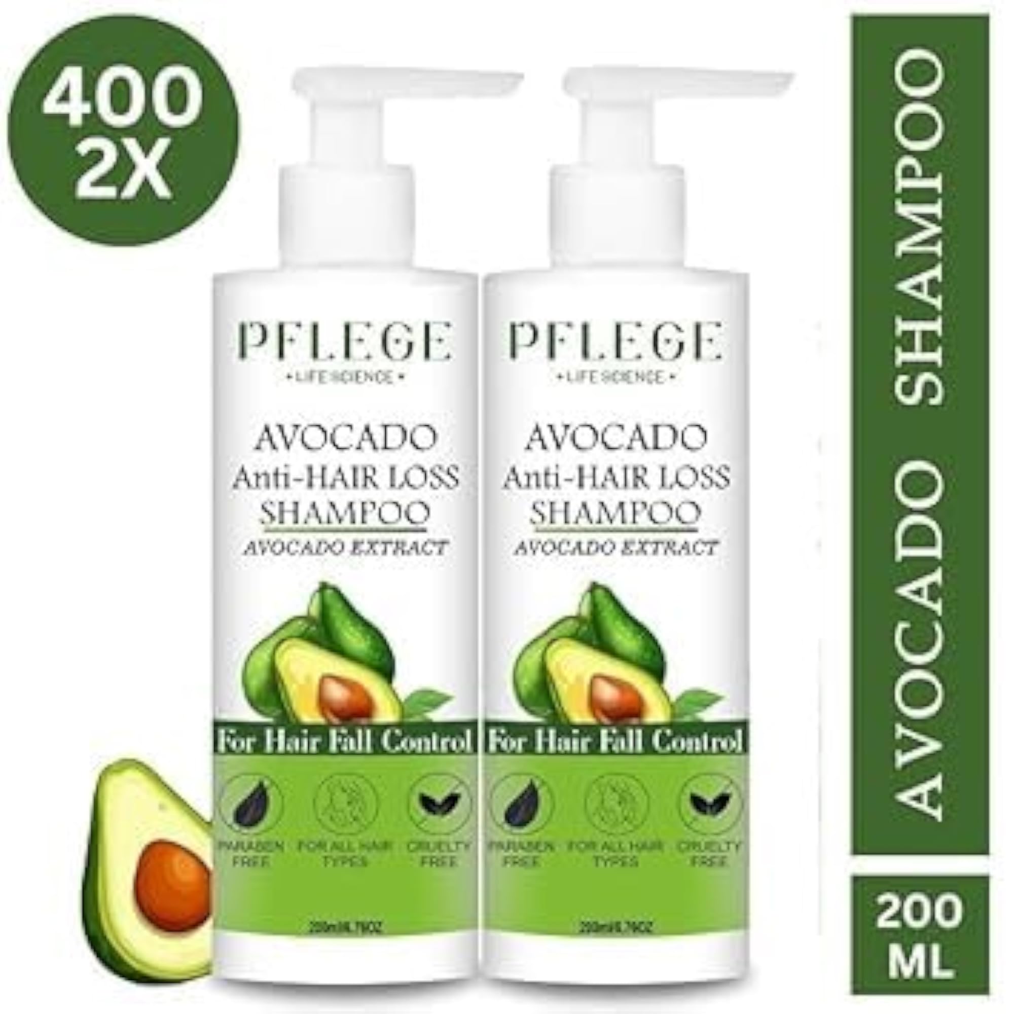 Avocado Anti-Hair Loss Shampoo Combo with Avocado Extract