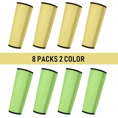 Image of Jexine Set of 8 Mesh Fly Boots for Horse Loose Fitting Non Slip Breathable Horse Fly Leggings Protective Reduces Stress Leg Fatigue Wraps for Preventing Flies Mosquitoes Bite