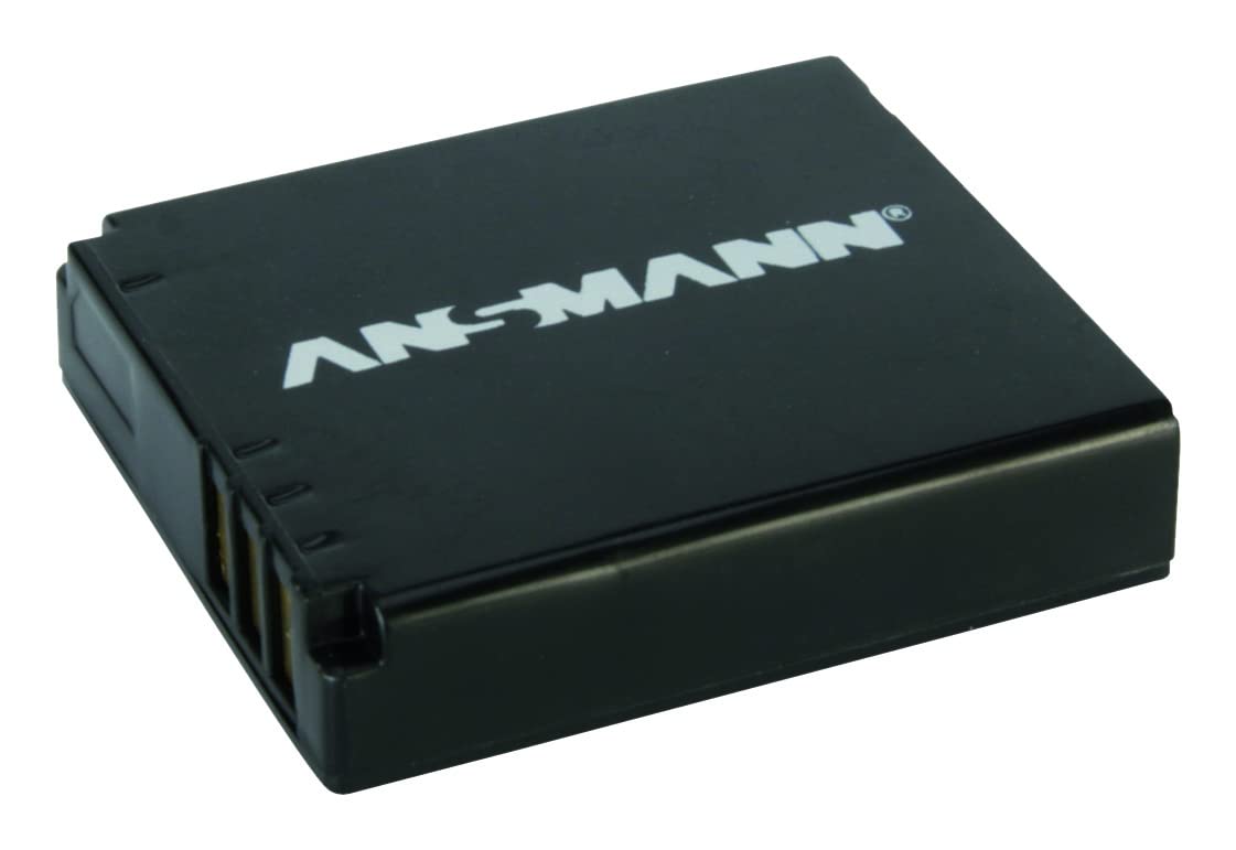 ANSMANN Li-Ion 7.4V Camera Battery Replacement For CGR-S006 [Pack of 1] Compatible with Panasonic & Lecia Cameras Including Panasonic Lumix DMC-FZ18, Leica V Lux 1 & Many More - 5 Year Warranty