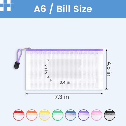 Sooez 24 Pack Mesh Pouches