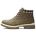 ANJOUFEMME Work Hiking Boots for Women Waterproof - Womens Outdoor Ankle Boots Lightweight Snow Winter Boots for Walking Backpacking FNW110-FNW08-KHAKI-9