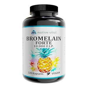 Native Vital Bromelain Forte 10.000 F.I.P. Kapseln