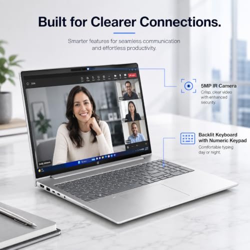 Image of HP ProBook 4 G1i Laptop, 16 inch Touchscreen, Ultra 5 225U, 32GB DDR5, 1TB SSD