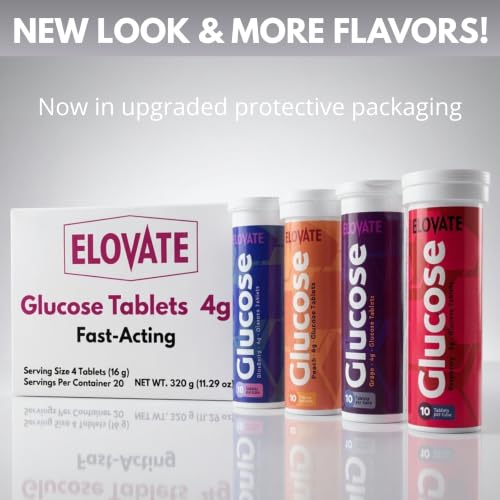 ELOVATE Glucose Tablets Assorted Variety