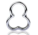 ANNEAU SEX-GONGZHU Anneau en Acier Inoxydable pour Animaux domestiques - Protecteur de Cage pour Hommes - Léger et Simple -A137