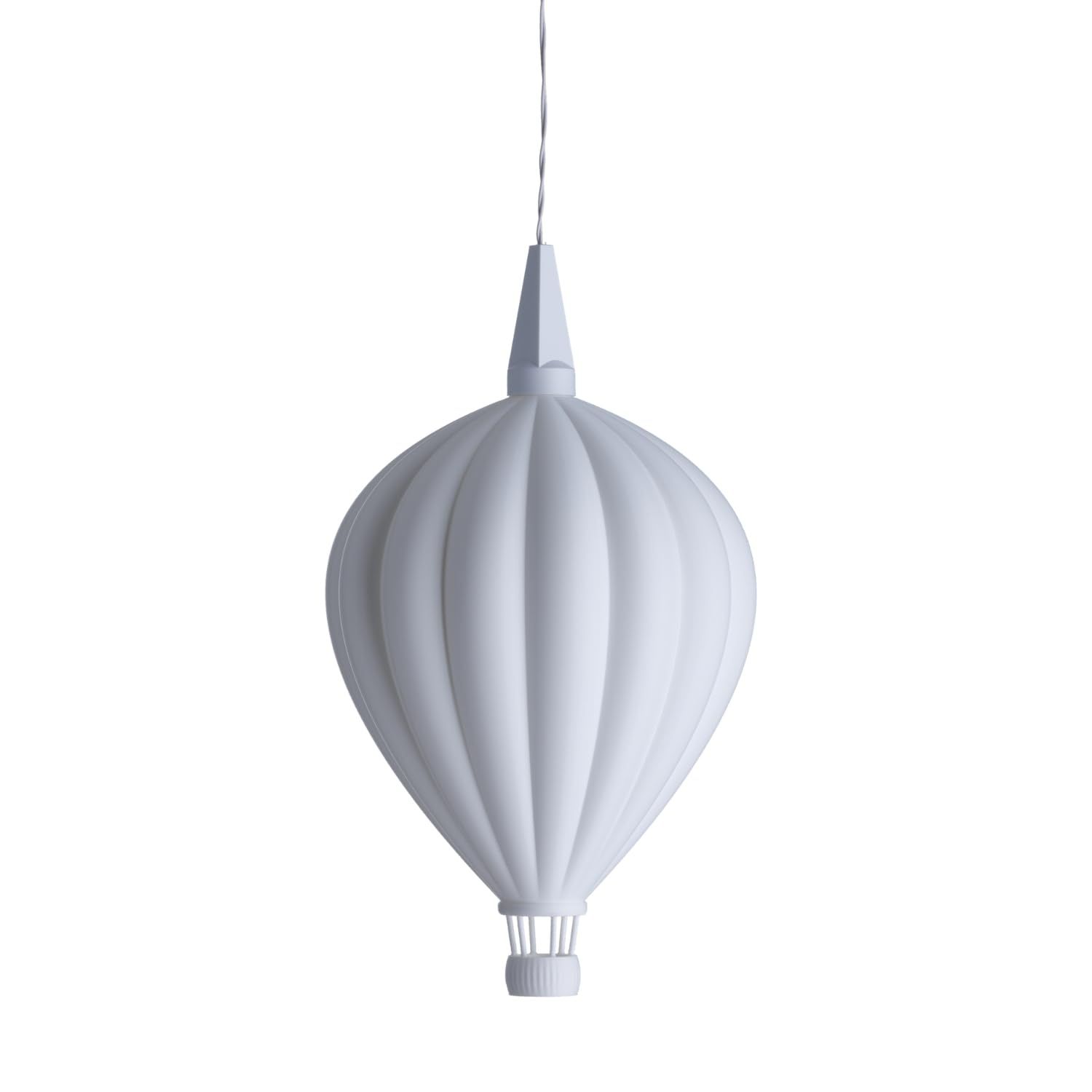 Alternativer Lampenschirm für Weihnachtsstern A1/A1E (13cm Stern) | made in germany | Dekolampe | Fensterdeko hängend (Heißluftballon)