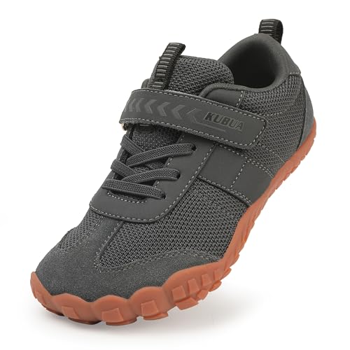 KUBUA Kids Sneakers Barefoot Shoes for Boys Girls...