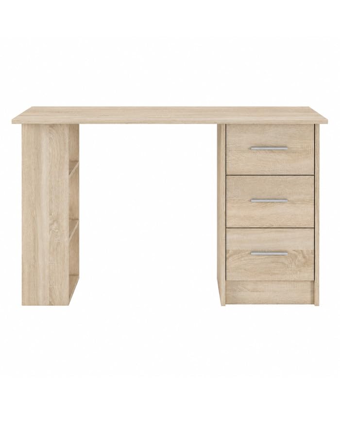 Home Heavenly® Mesa de Escritorio Deski, Color Roble Sonoma